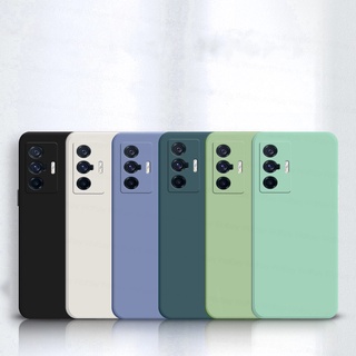 เคสโทรศัพท์ซิลิโคน TPU แบบนิ่ม กันกระแทก สําหรับ Vivo X50 X60 X70 Pro Plus