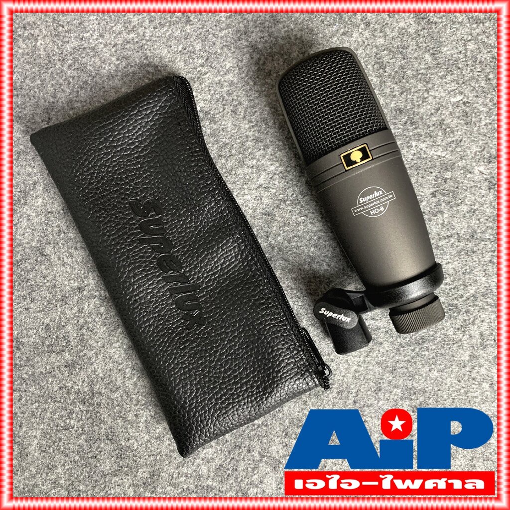 SUPERLUX HO8 ไมค์สตูดิโอ HO-8 ไมค์อัดเสียง HO 8 ไมค์สาย คอนเด็นเซอร์ ไมค์คอนเดนเซอร์ Mic Condenser ไมค์โครโฟน ราคา ถูกที่สุด ดีลบีเคเค แกลเลอรีภาพที่ 3