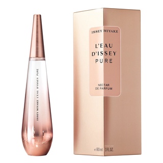 น้ำหอมแท้ ISSEY MIYAKE LEAU DISSEY PURE NECTAR DE PARFUM FOR WOMENEAU DE PARFUM SPRAY 90 ML ของใหม่ กล่องขายซีล