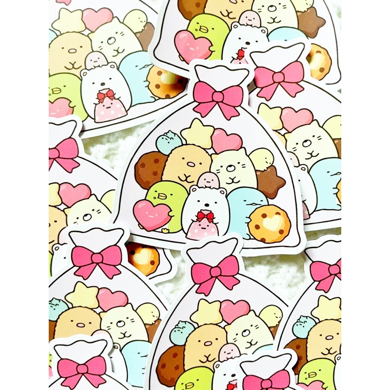 กันน้ํา Sumikko Gurashi Candy Bag แล็ปท็อป/กระเป๋าเดินทางสติกเกอร์ 976