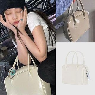 Blackpink Jennie กระเป๋าสะพายไหล่กระเป๋าถือแฟชั่นสําหรับสตรีหนัง Pu ทรงสี่เหลี่ยม Crossbody