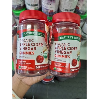 Natures Truth Organic Apple Cider Vinegar, Natural Apple, 60 Vegan Gummies