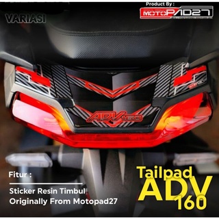 สติกเกอร์เรซิ่น ลายนูน ADV 160 ADV 160 ADV 160 2022 2023 สําหรับติดตกแต่งรถยนต์ Honda