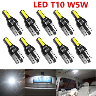 หลอดไฟ T10 Led Canbus W5W 194 168 สีขาว สําหรับตกแต่งภายในรถยนต์ 1 ชิ้น