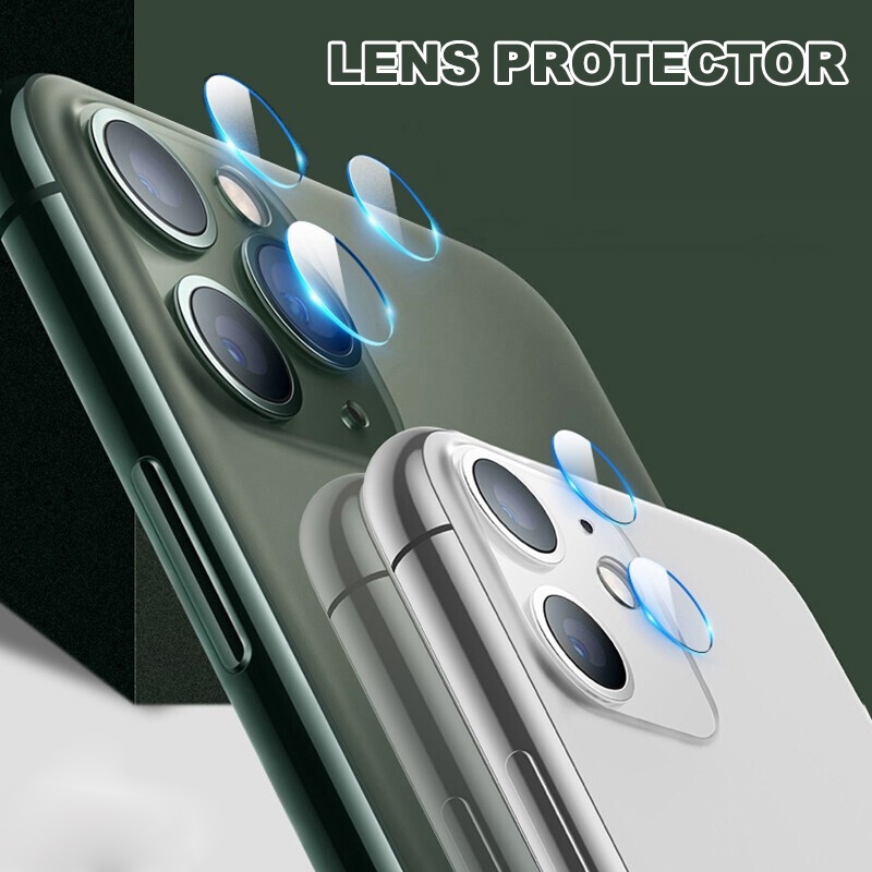 ฟิล์มกระจกนิรภัยกันรอยเลนส์กล้องสําหรับ For iPhone 13 12 11 14 15 16 Pro Max mini X XS XR 6 6S 7 8 Plus SE 2020
