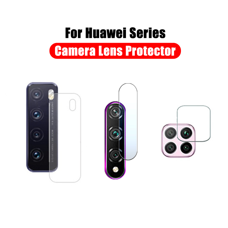 กระจกกันรอยเลนส์กล้องสำหรับ Huawei Nova 5T 7i 3i 7 SE 5 Pro 4e 4 3e 3 2i 2 Lite ตัวป้องกันหน้าจอเลนส์ฟิล์มป้องกันด้านหลัง