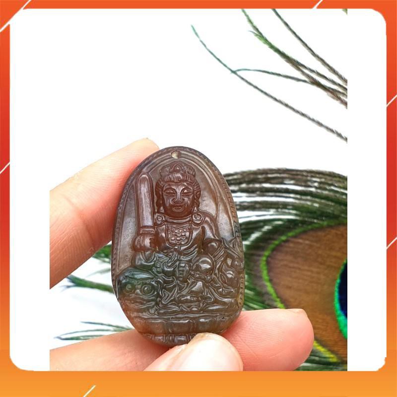 Manjushri Bodhisattster Red 49x31mm STONE FACE