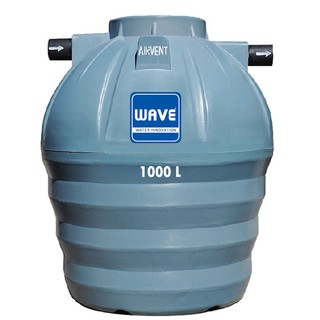 ถังบำบัด ถังบำบัด WAVE WP 1000 ลิตร แท้งค์น้ำและถังบำบัด งานระบบประปา SEPTIC TANK WAVE WP 1000L