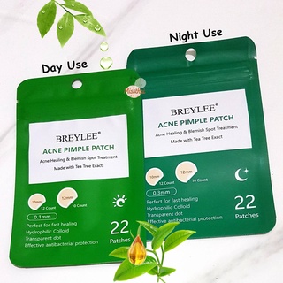 แผ่นแปะสิว Breylee Acne Pimple Patch Acne Repair Stickers 100% Original with QR Code