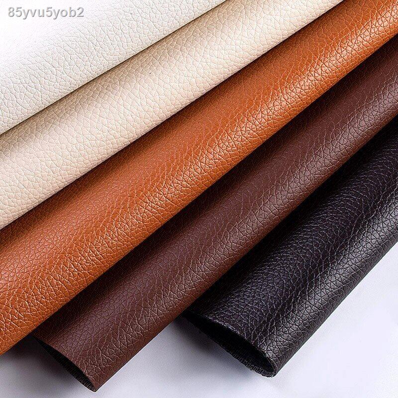 ผ้าคลุมโซฟา∏✾♙50 x 135cm sofa repair leather patch self-adhesive sticker for chair seat bag shoe bed bag fix leather sof