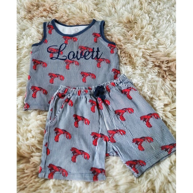 Baby Lovett Lobster Collection เสื้อ+กางเกง