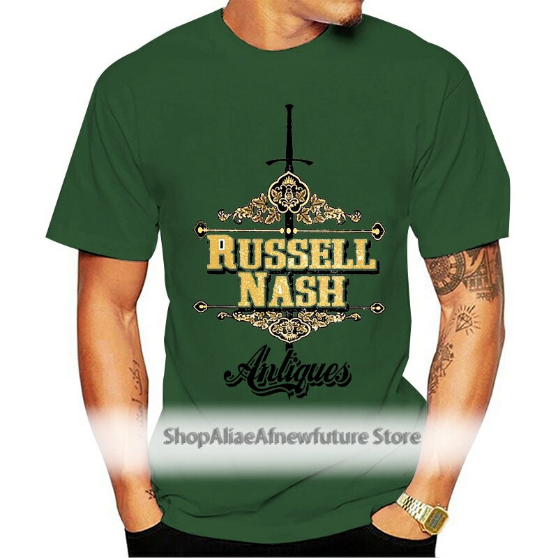 พิมพ์ลายวินเทจใหม่ เสื้อยืด พิมพ์ลายภาพยนตร์ Highlander Inspired Russell Nash 80S 90S สไตล์คลาสสิก โบราณ สําหรับวัยกลางค