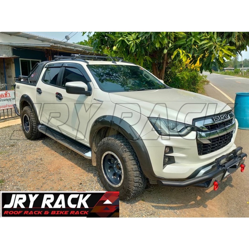 ๋JRY Rack ชุดคานขวาง+ขาจับตัวรถ Dmax Vcross 2021-22 ชุดคานแร็ค คานขวางอีซูซุดีแมค