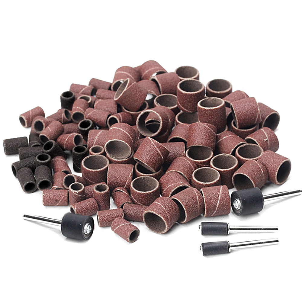 ชุดเครื่องขัดกลอง 104 ชิ้น พร้อมกล่องฟรี และดอกสว่านโรตารี่ สําหรับเครื่องมือโรตารี่เดรเมล - รูปที่ 3