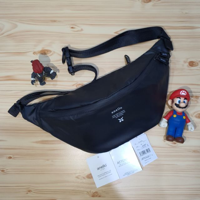 📍ส่งต่อ📍ANELLO กระเป๋าคาดอก/คาดเอว กันน้ำ แท้ 💯%