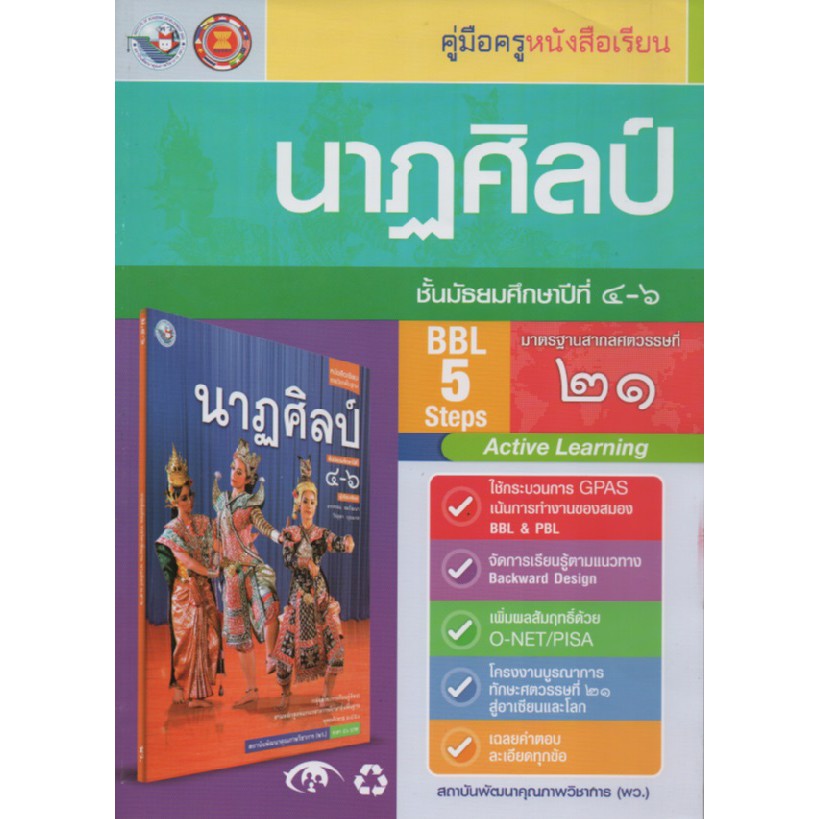 คู่มือครู ดนตรี-นาฏศิลป์ ม.1 (พว) ปกใหม่ล่าสุด