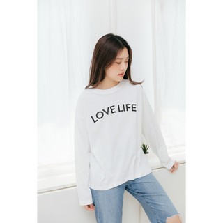 เสื้อแขนยาว LOVE LIFE