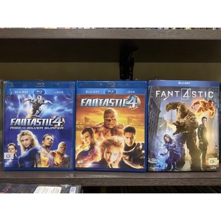 Fantastic 4 : Blu-ray แท้ หายาก รวม 3 ภาค เสียงไทย บรรยายไทย