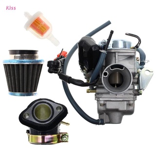 kiss GY6 150cc Carburetor GY6 26mm Carb for Kazuma Taotao Roketa SunL Baja Eagle Chinese Go Kart Carb with Air Filter