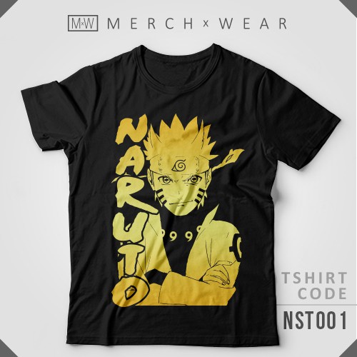 เสื้อวินเทจชาย เสื้อยืดชาย อุซึมากิ นารูโตะ - นารูโตะ ชิปปูเดน เสื้อยืด (NST001)คอตตอนนิว ~a$ Tee