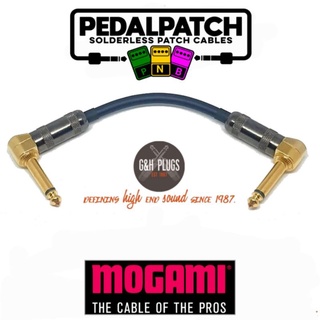 PNB PATCH CABLE สายพ่วงเอฟเฟค รุ่น : G&amp;H PLUG ใช้สาย MOGAMI เลือกความยาวได้