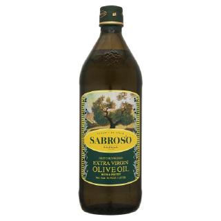 แท้** Sabroso Extra Virgin Olive Oil 1000ml น้ำมันมะกอก สำหรับทานสดๆ แบบผสมเป็นน้ำสลัด หรือทำเป็นซอสพาสต้า