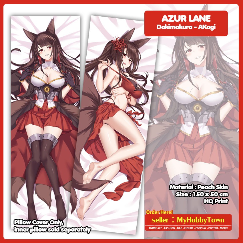 ปลอกหมอนอนิเมะ Dakimakura Azur Lane : Akagi