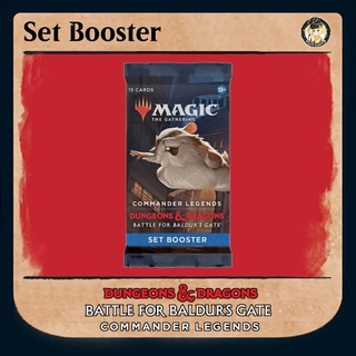 [MTG] Commander Legends Dungeons &amp; Dragons Battle For Baldurs Gate Set Booster Pack