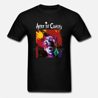 ใหม่ เสื้อยืดแขนสั้น ผ้าฝ้าย พิมพ์ลาย Alice In Chains สไตล์วินเทจ เรโทร แฟชั่นฤดูร้อน สําหรับผู้ชาย ไซซ์ S-4Gildan