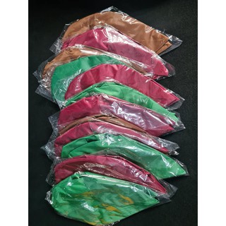 ผ้าคลุมปีกไก่ ผ้าล่ม ราคาต่อ1โหล12ชิ้น ราคาส่ง คละสี