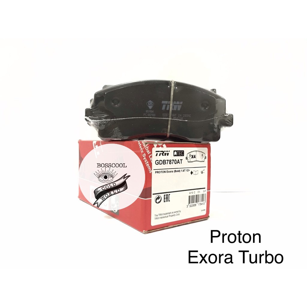 TRW - ผ้าเบรกหน้า Proton Exora Bold/Preve TB ( GDB7870AT )