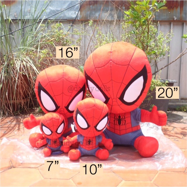 ตุ๊กตา Spiderman สไปเดอร์แมน ท่านั่ง Avengers