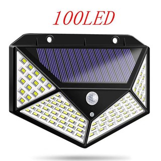 โคมไฟ Black 100 LED   พลังงานแสงอาทิตย์กันน้ำสำหรับตกแต่งสวน