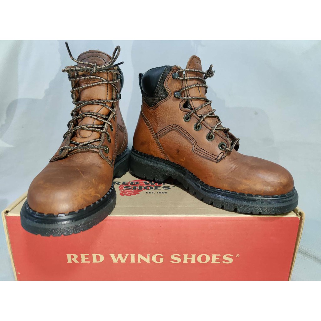 Red Wing 1626 Women's Work Boots Shopee Thailand