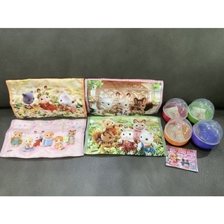 Sylvanian Multi Case Collection Gashapon มือ 1 มี 4 แบบ กระเป๋า ซอง ใส่ของ กระเป๋าผ้าใส่ของ ไข่กาชาปอง กาซาปอง