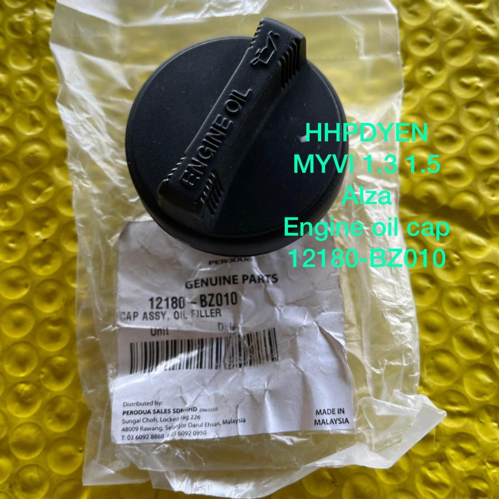 PERODUA MYVI / LAGI BEST 1.3 & 1.5, ALZA ENGINE OIL CAP (12180-BZ010) [1PCS]