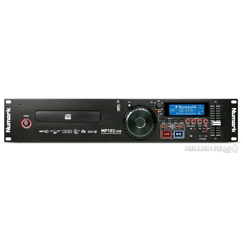 Numark : MP103USB by Millionhead (เครื่องเล่น CD MP3 Numark MP103USB CD &amp; USB Media Player for DJs, CD &amp; MP3-CD)