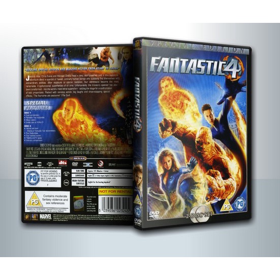 [ DVD Movie มีปก+สกรีนแผ่น-ไม่มีกล่อง ] FANTASTIC 4 4 พลังคนกายสิทธิ์ ( 1 DVD )