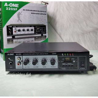 แอมป์ขยาย เครื่องขยายเสียง A-ONE รุ่น 2209F