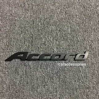 logo accord สีดำด้าน