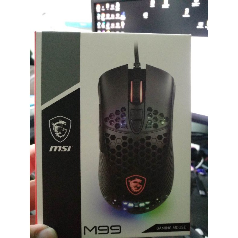 ของใหม่ MSI M99 RGB Gaming Mouse มือ1