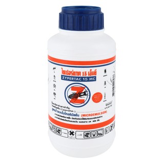 น้ำยากำจัดปลวก ZYPERTAC 15MC 500CCZYPERTAC 500CC 15MC TERMITE REM. &amp; PREV.