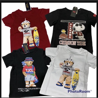 เสื้อยืดลายหมี Polo : Polo Bear 🧸 Levie เสื้อยืดแขนสั้น