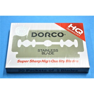 ใบมีดโกน Dorco (100 ใบ), DORCO Blades (100 blades)