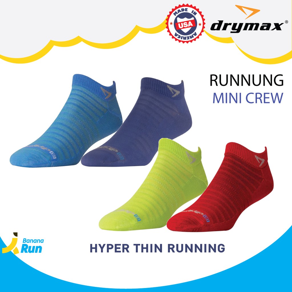 DRYMAX Hyper Thin Running Mini Crew 