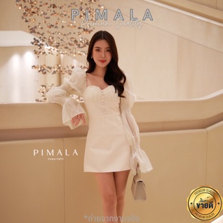 ✅ถูกที่สุด งานป้าย Pimala จั้มสูทแขนยาวป้องๆ ชุดเซ็ทงานป้าย เดรส เดรสงานป้าย เซตจั้มสูท Pimala Brand