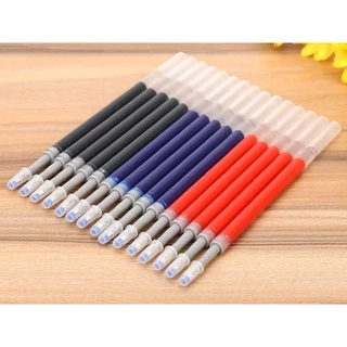 ไส้ปากกา แบบกด ไส้หมึก หัว0.5มม. หมึกเยอะพิเศษ อย่างดี [ราคาต่อแท่ง] มี3สีให้เลือก Refill ไส้ปากกาเจล