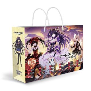 ชุดถุงโชคดี โปสการ์ด สติกเกอร์ ลายการ์ตูน Date a live