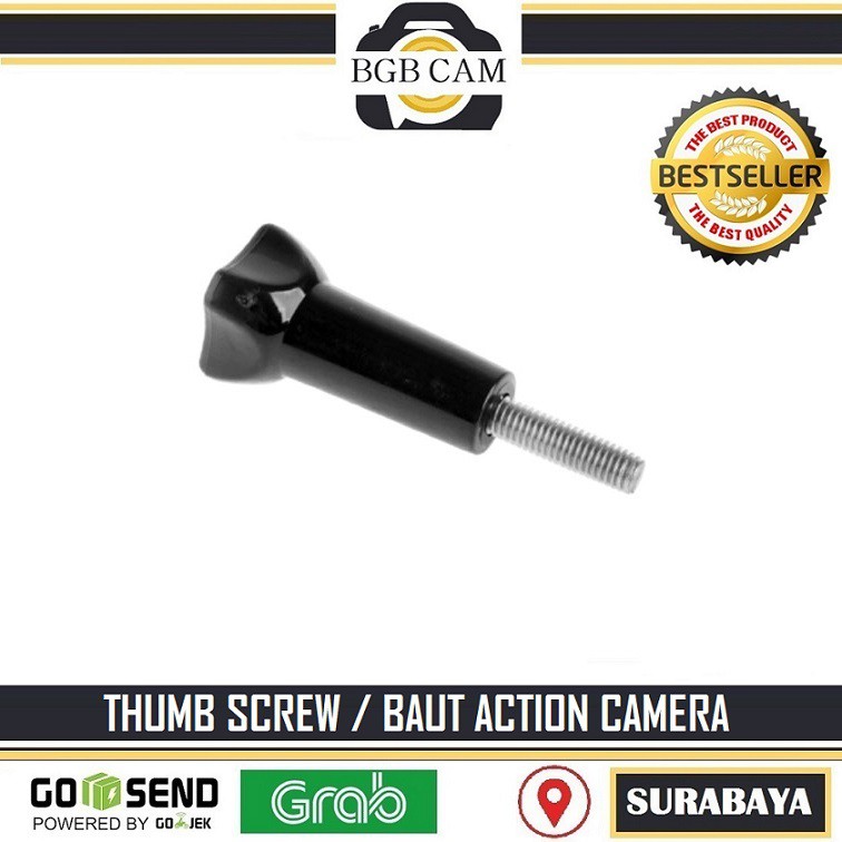 Thumb Screw / Screw Bolt Action Camera Gopro / Yicam / Bpro