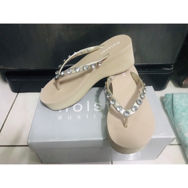 รองเท้าแตะholster ส้นตึก